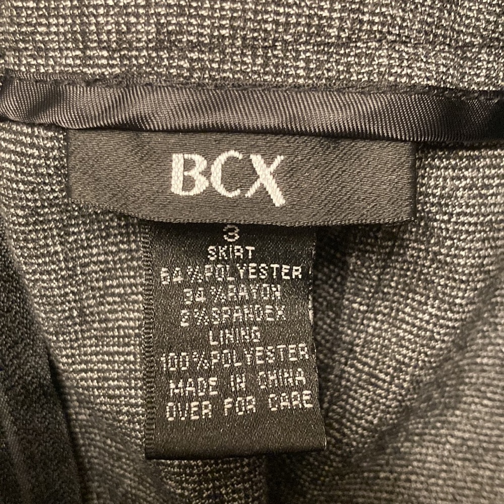 BCX Dark grey pencil skirt, size 3 - Picture 5 of 5